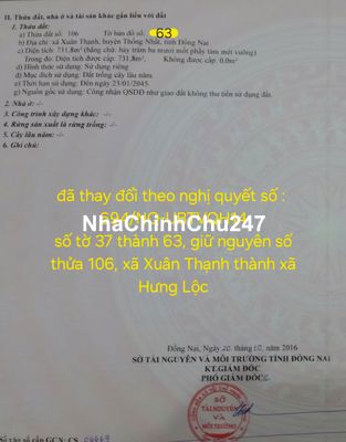 đất chính chủ 731 m2 sổ riêng gần sân bay và kcn