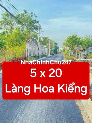 3 NỀN LIỀN KỀ - ĐƯỜNG LÀNG HOA KIỂNG - CHỢ BÀ BỘ