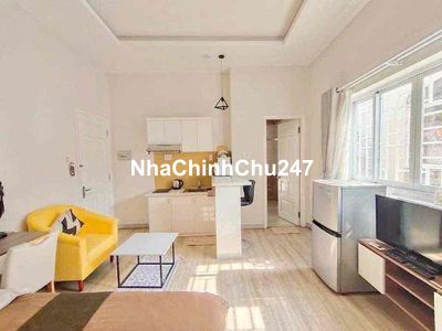 Căn hộ STUDIO/1PN riêng Full NT_mới 💯 Nguyễn Trãi Q1