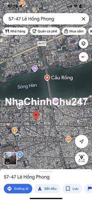 Nhà Lê Hồng Phong Hải Châu Đà Nẵng DT đất 162m2 Sổ Hồng chính chủ