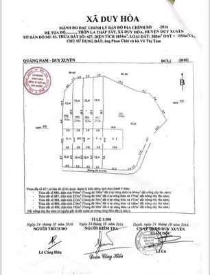 Chính chủ bán nhanh Khu Vực Duy Hoà - Duy Xuyên