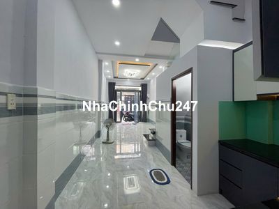 Nhà mới xây, 3pn, gần cầu Chà Và sát Q5, sổ vuông vức P12-Q8