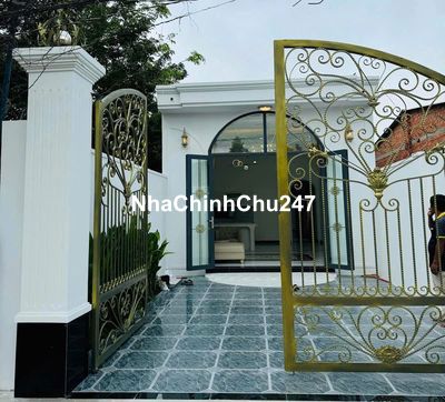 Chính chủ bán nhà vườn nghỉ dưỡng gần chợ Long Hoa 5m x 33m