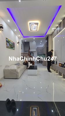 BÁN NHÀ HOÀNG QUỐC VIỆT - NHÀ MỚI TINH NỘI THẤT CAO CẤP - 5 TẦNG 3 NGỦ