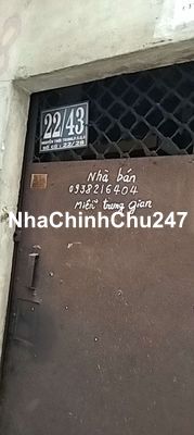 Nhà bán trong hẻm cụt