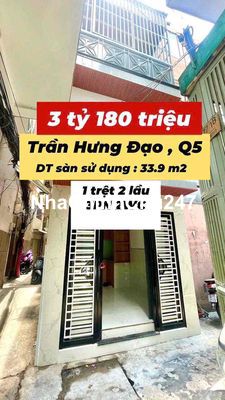 nhà chính chủ Bán hẻm 977 Trần hưng đạo . phường 5 .quận 5 . nhà 3 x6