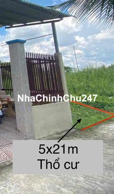 Đất chính chủ (cặp vách nhà tôi đang ở)