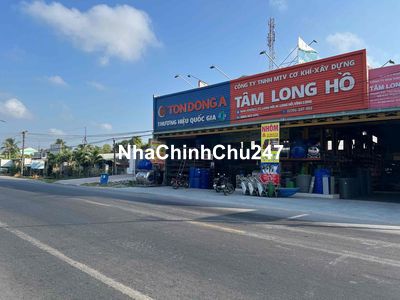 CHỦ NGỘP TỚI LUN RỒI CẦN BÁN GẤP NỀN QLỘ 53 THỊ TRẤN LONG HỒ