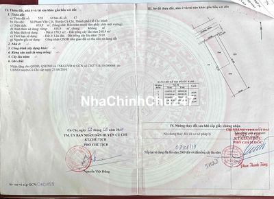 Nhà đât chính chủ, vị trí đẹp, hàng hiếm, gần ngã tư Phạm Văn Cội