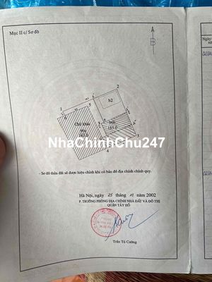 chính chủ cần bán nhà ngõ 173 An dương vương