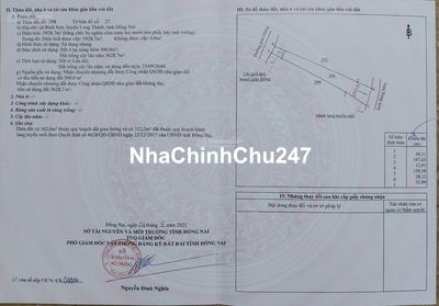 Chính chủ chuyển nhượng 04 lô đất gần sân bay Long Thành.