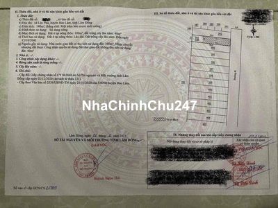 CHÍNH CHỦ BÁN LỖ LÔ ĐẤT TÂM HUYẾT MUA 1.3Ty BÁN 540Tr BUÔNG SỔ