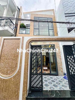 NHÀ TRỆT LẦU MỚI ĐẸP HẺM NHÁNH 107/60 HOÀNG VĂN THỤ - NGAY CHỢ AN CƯ