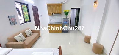 Căn hộ 1k1n và studio đủ đồ dt 28-32m2 ngõ chợ khâm thiên Đống Đa