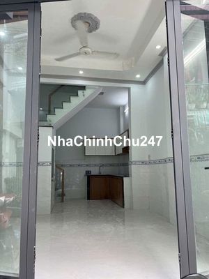 Nhà 2 lầu hẻm thông 5m ngay công viên Cư Xá Phú Lâm A Q.6