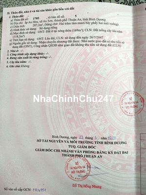 Chủ cần bán đất mặt tiền an sơn 38