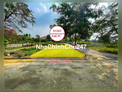 Chính chủ bán gấp lô góc 61,2m2 tại Tân Xã. Cách ĐH FPT chỉ 1,5km.