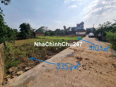 Chính chủ lô đất 310m2 tại Thôn 2, Phú Cát, Quốc Oai, Hà Nội