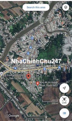 Đất chính chủ. Sổ đỏ, full thổ cư - Khu dân tộc nội trú