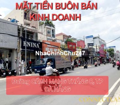 🏟️🏟️ CHÍNH CHỦ Nhà MẶT TIỀN KINH DOANH đường CM THÁNG 8, TP ĐÀ NẴNG