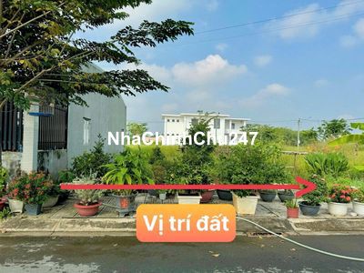 Đất thổ khu dân cư Hưng Long Residence 85m2 giá 750triệu,sổ hồng riêng