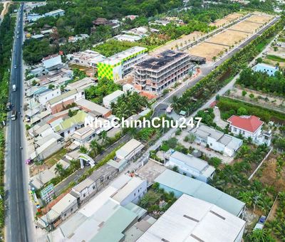 Đất view kênh, full thổ cư 125m2, SHR, dân cư hiện hữu, hướng TL10