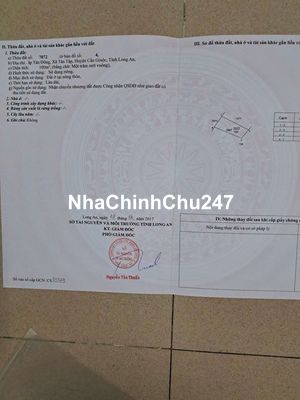 Đất thổ cư 270tr tại cần giuộc