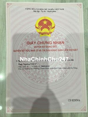 Chính chủ bán nhà đẹp , kiệt rộng 5 m đường Ông Ích Khiêm , DN