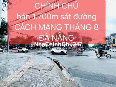 🏮CHÍNH CHỦ bán 1.700m 02 MẶT TIỀN sát đường CM THÁNG 8, T.P ĐÀ NẴNG