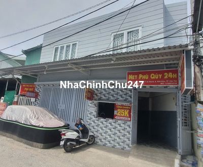 Chính chủ bán nhà 10 x 23.2=230m2,có 2 nhà 1T1L +4 phòng trọ-Ninh Kiều