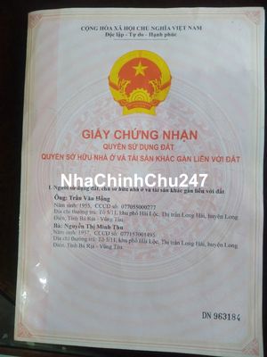 Đất trung tâm Long Hải Suối Tiên