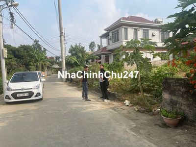 CHÍNH CHỦ BÁN NHANH LÔ ĐẤT THỊ XÃ SỔ ĐỎ HÀ NỘI 460M ĐƯỜNG 8M, 3 Ô TÔ.