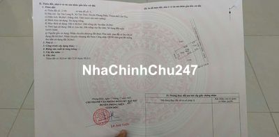 Đất Nền Tân Thới, Phong Điền Chính Chủ Bán