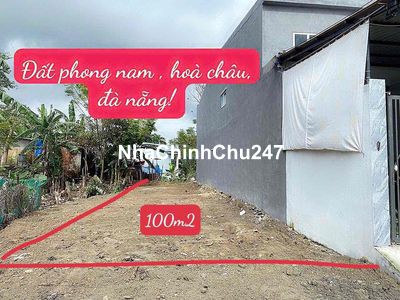 đất phong nam , hoà châu gần qlo1a!