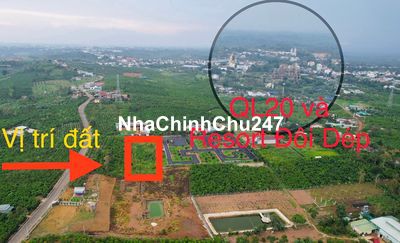 Bán 1500m2 đất TP Bảo Lộc, đường Trần Quang Khải quy hoạch full thổ cư