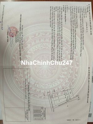 Chính chủ bán đất 5.4*17m full thổ. Xã Trung Chánh. Gần An Sương