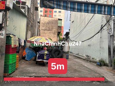 ĐẤT NGANG LỚN HẺM 6m XE HƠI NGỦ NHÀ BÙI HỮU NGHĨA P2 BÌNH THẠNH