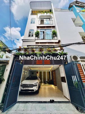 Ngộp bank chủ bán gấp nhà Nguyễn Xí - 60m2 nở hậu - 4 tầng - 2 mặt HXT