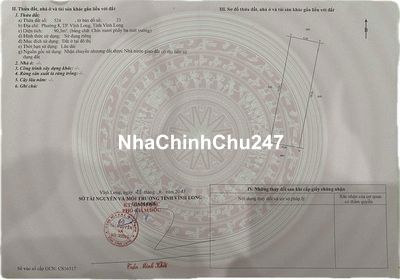 Nền thổ cư Phường 8 lộ nhựa xe hơi