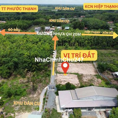 🌟CHÍNH CHỦ KẸT TIỀN BÁN GẤP ĐẤT GÒ DẦU, TÂY NINH CHỈ 435TR🌟