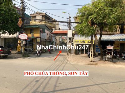 CHÍNH CHỦ BÁN ĐẤT CHÙA THÔNG, SƠN TÂY, HÀ NỘI