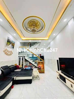 NHÀ Q12 RỘNG ĐẸP RẺ-HXH SÁT NHÀ-4×19.5-3TẦNG TRƯỜNG CHINH THAM LƯƠNG