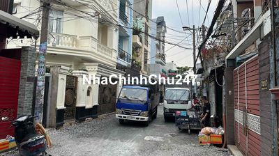 Nhà chính chủ hẻm ô tô tải trung tâm Q.Tân Phú, 102m,3PN sổ hồng