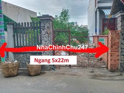 Chủ bán nhanh lô đất 110m2 Full Thổ Cư gần ngã tư Trung Chánh 1,65 tỷ