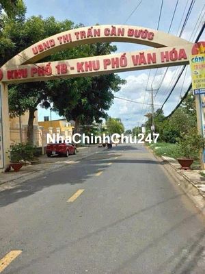 Đất thổ mt kinh doanh tt Cần Đước 80m2 giá đầu tư