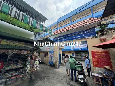 MẶT BẰNG KINH DOANH NGAY CỔNG TRƯỜNG ĐOÀN KẾT CẤP 2 KHÔNG BỊ QUY HOẠCH