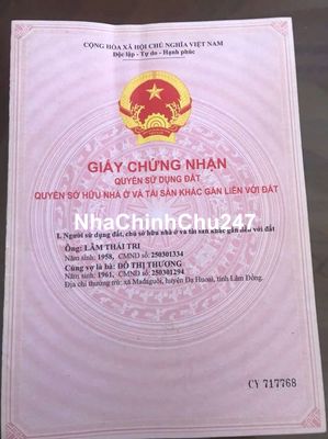 Cần bán đất thổ cư