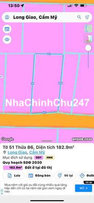 Bán đất mặt tiền thổ cư Long Giao - Hoàn Quân