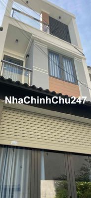 nhà chính chủ hẻm 6 m thông p15 tân bình