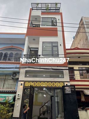 CHÍNH CHỦ KẸT TIỀN NGÂN HÀNG BÁN GẤP NHÀ ĐƯỜNG 24 Q6 SÁT METRO. 4,4X24